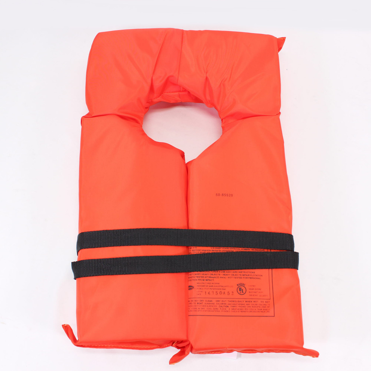 Seachoice Orange Adult Life Vest, 50-85520