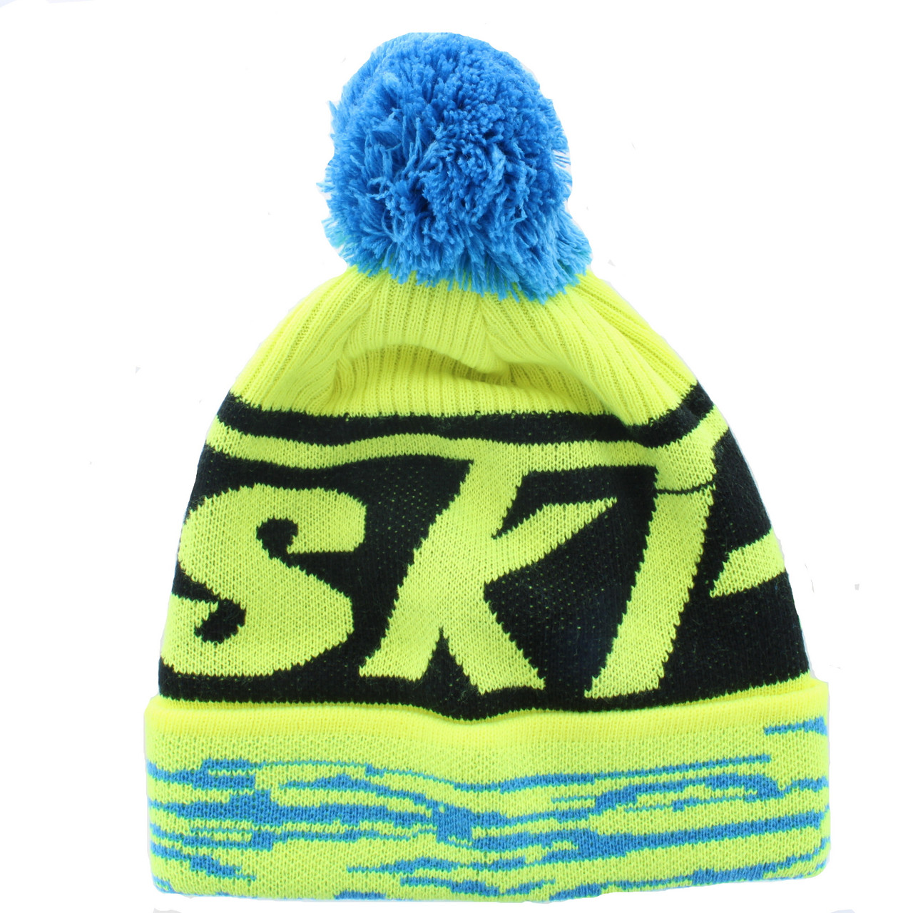 Ski-Doo OEM Knitted Hat Unisex  Yellow One Size, 4483940070