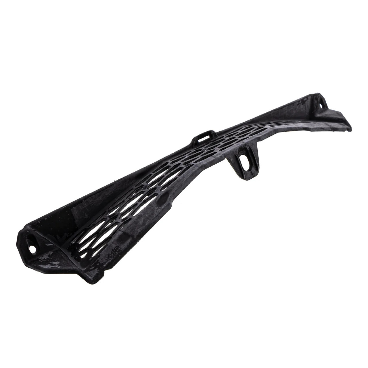 Polaris New OEM Grilled Center Hood Black, 5452038-070