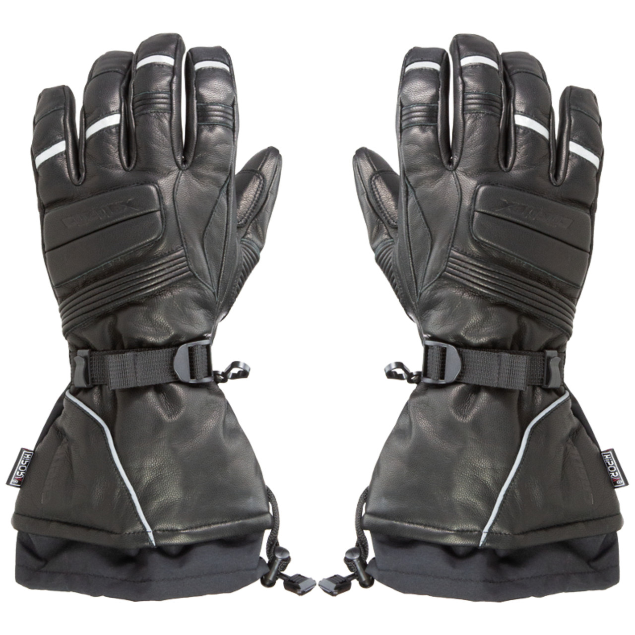 Castle X New Women's Small Black TRS G3 Snowmobile Gloves, 74-5672