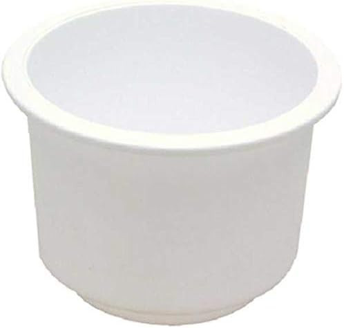 Seachoice Products Recessed White Drink Holder, 50-79490