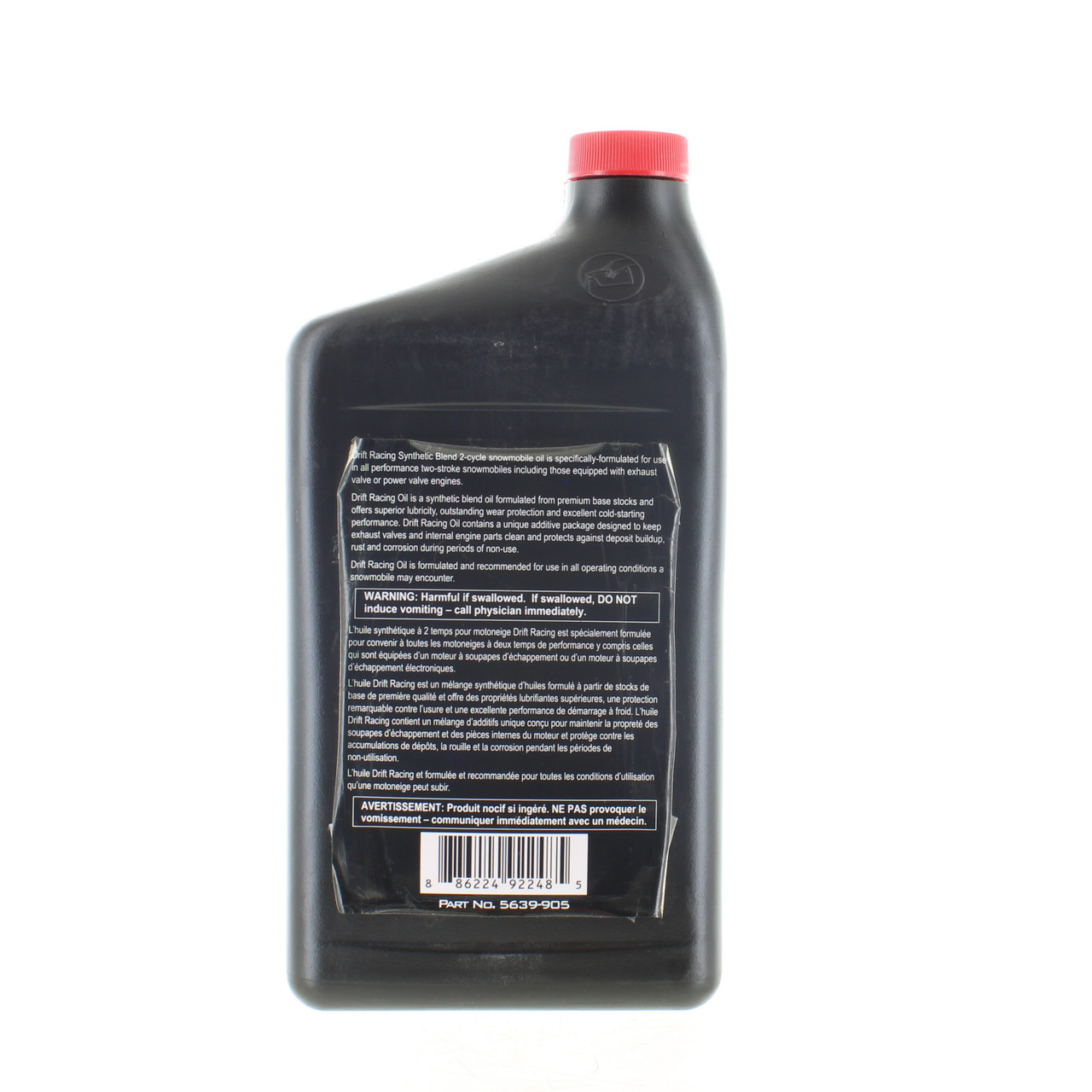 Arctic Cat New OEM S/M Drift Semi-Syn Oil - Qt, 5639-905