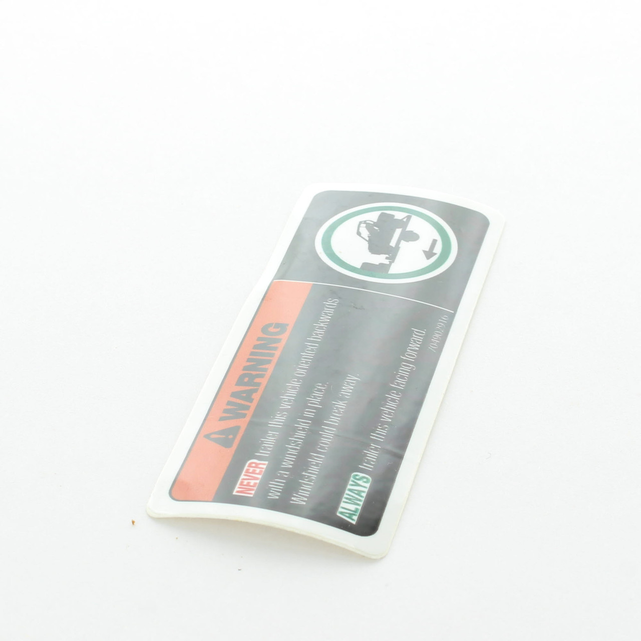 Can-Am New OEM Trailer Warning Decal, 704902916