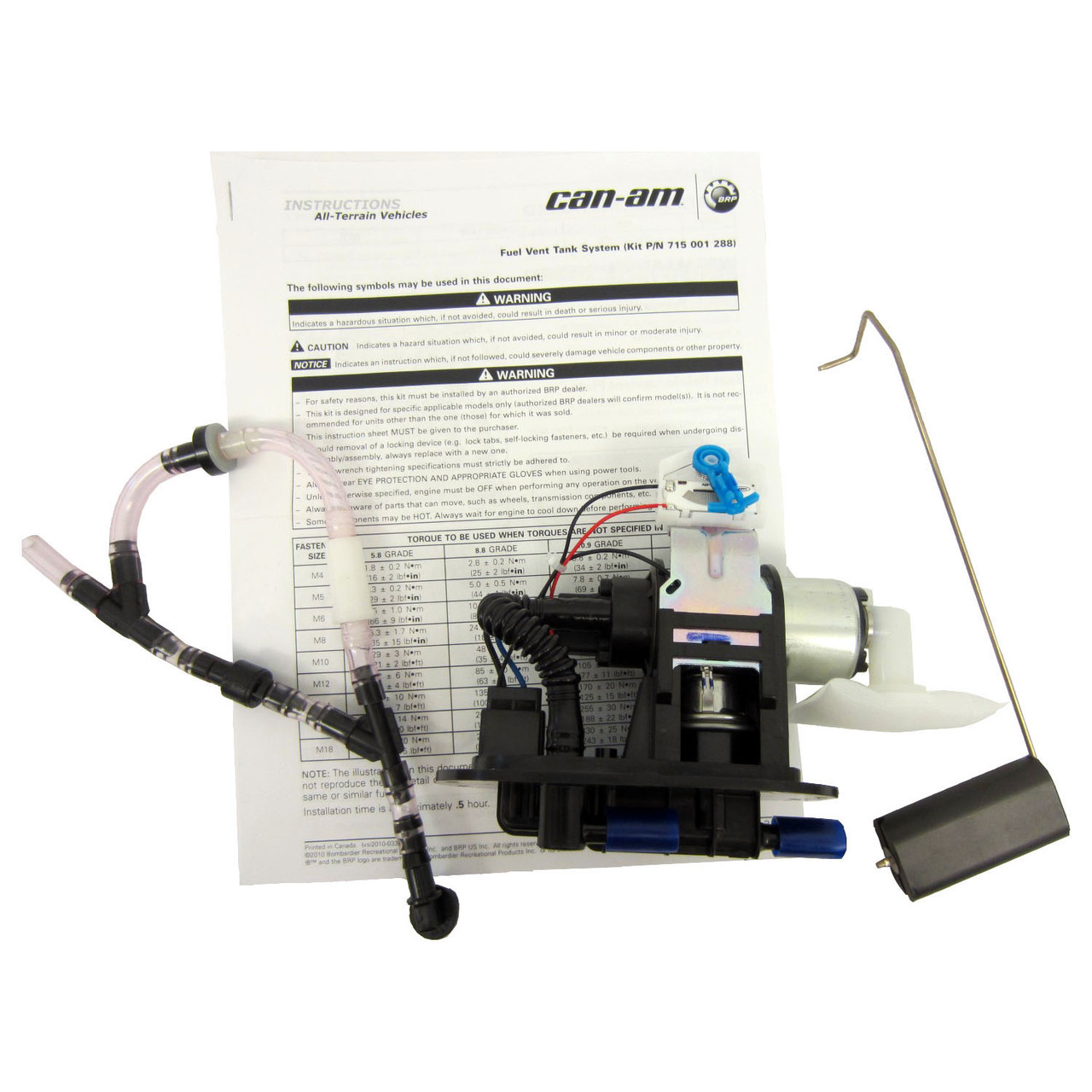 Can-Am New OEM Outlander Renegade ATV Fuel Pump Kit 703500771 400 500 650 800