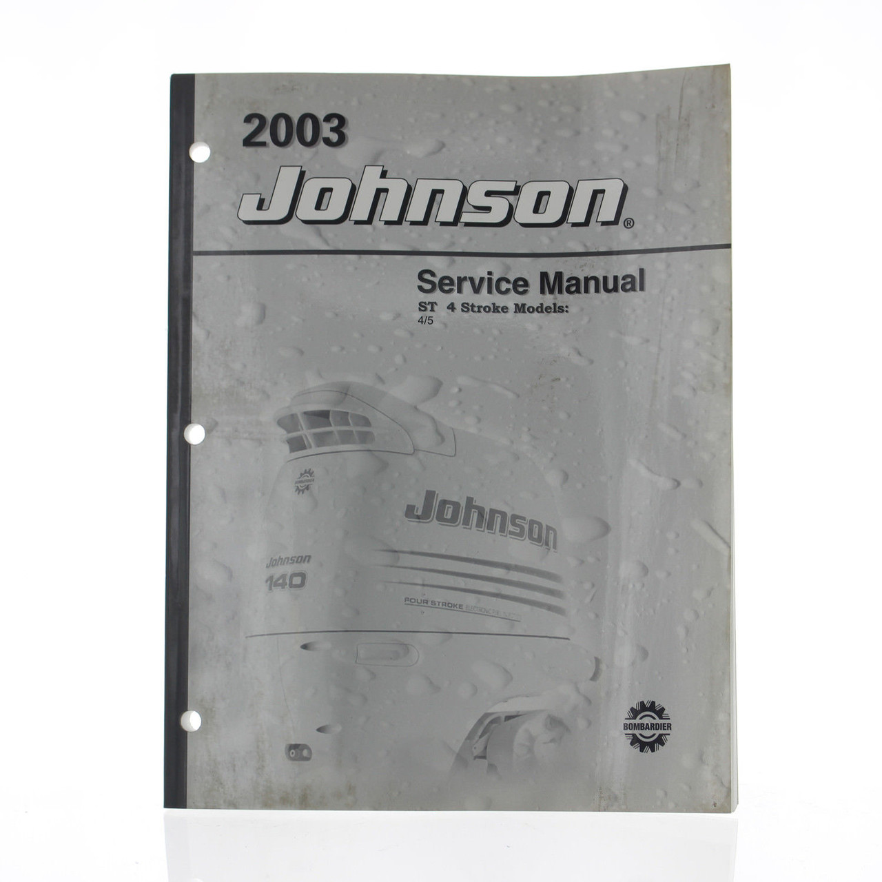 OMC Johnson Evinrude OEM Service Manual 4 Stroke Models, 4 5 HP 2003, 5005472