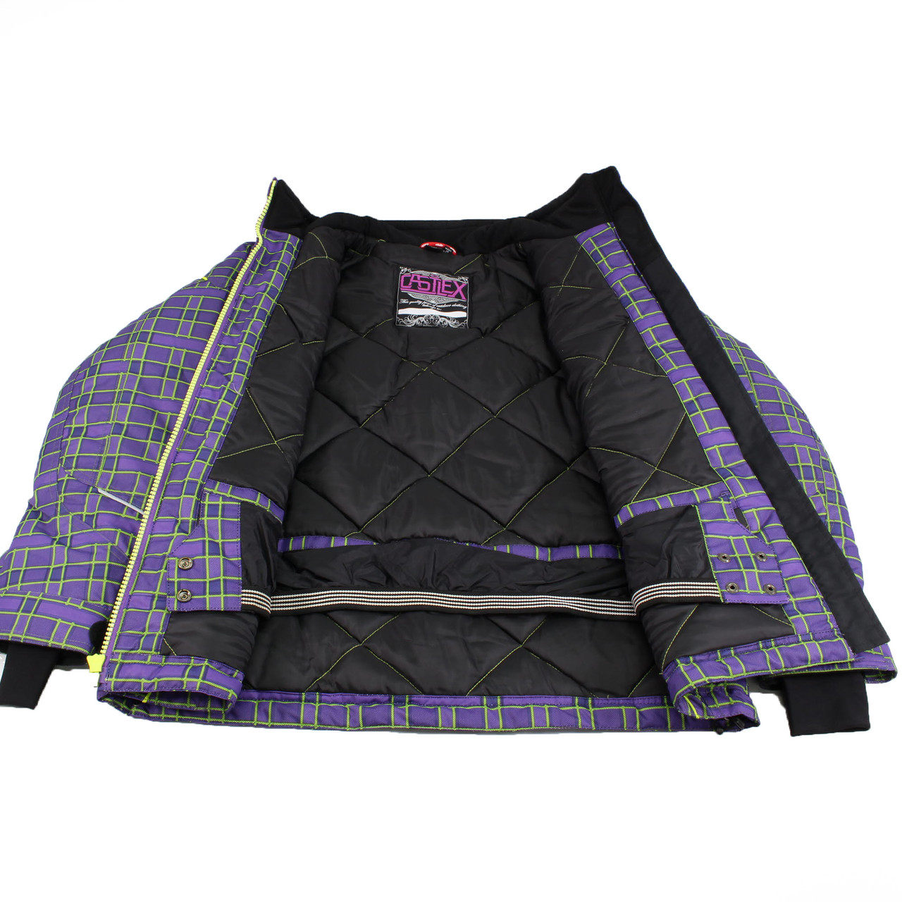 Castle X New Women's Dreamy Grape Twist Snowmobile Winter Jacket XL 70-3248
