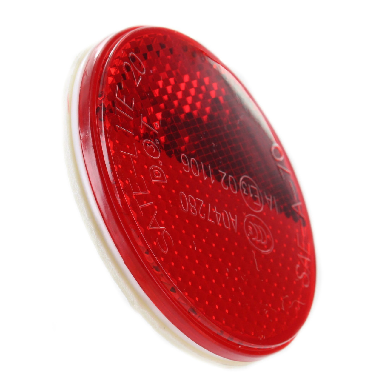 Polaris New OEM Red Round Saddlebag Reflector 5433921
