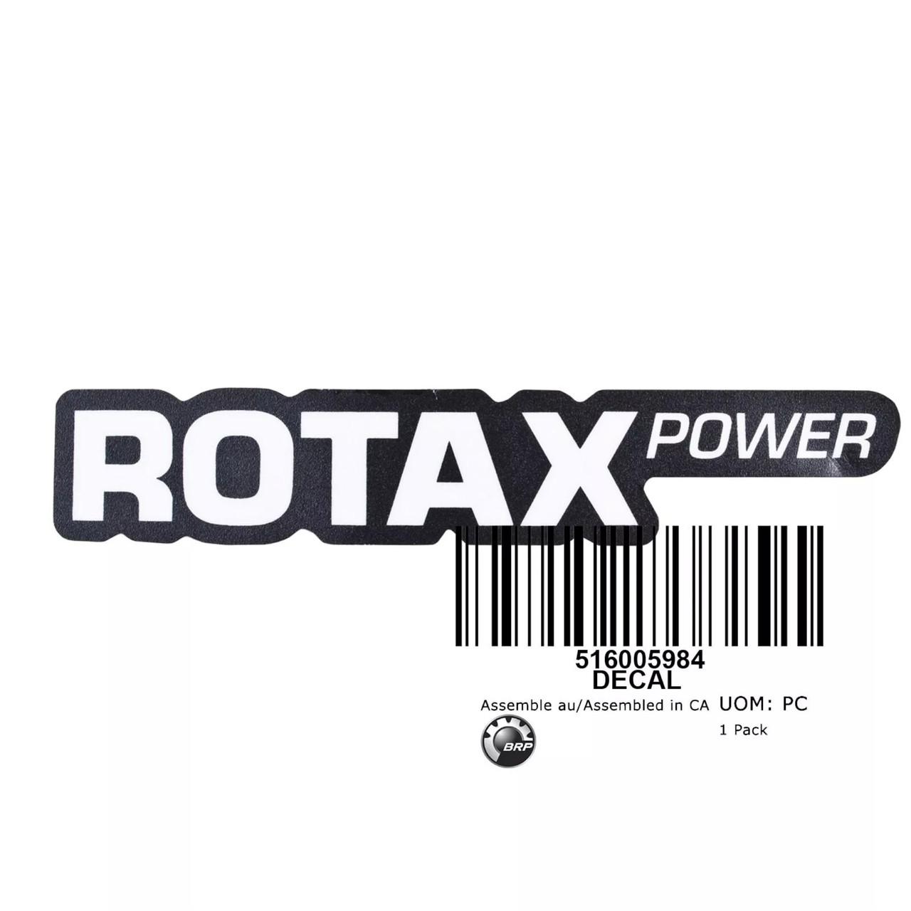 Sea-Doo BRP OEM Spark RXT GTX Decal Rotax Power, 516008069