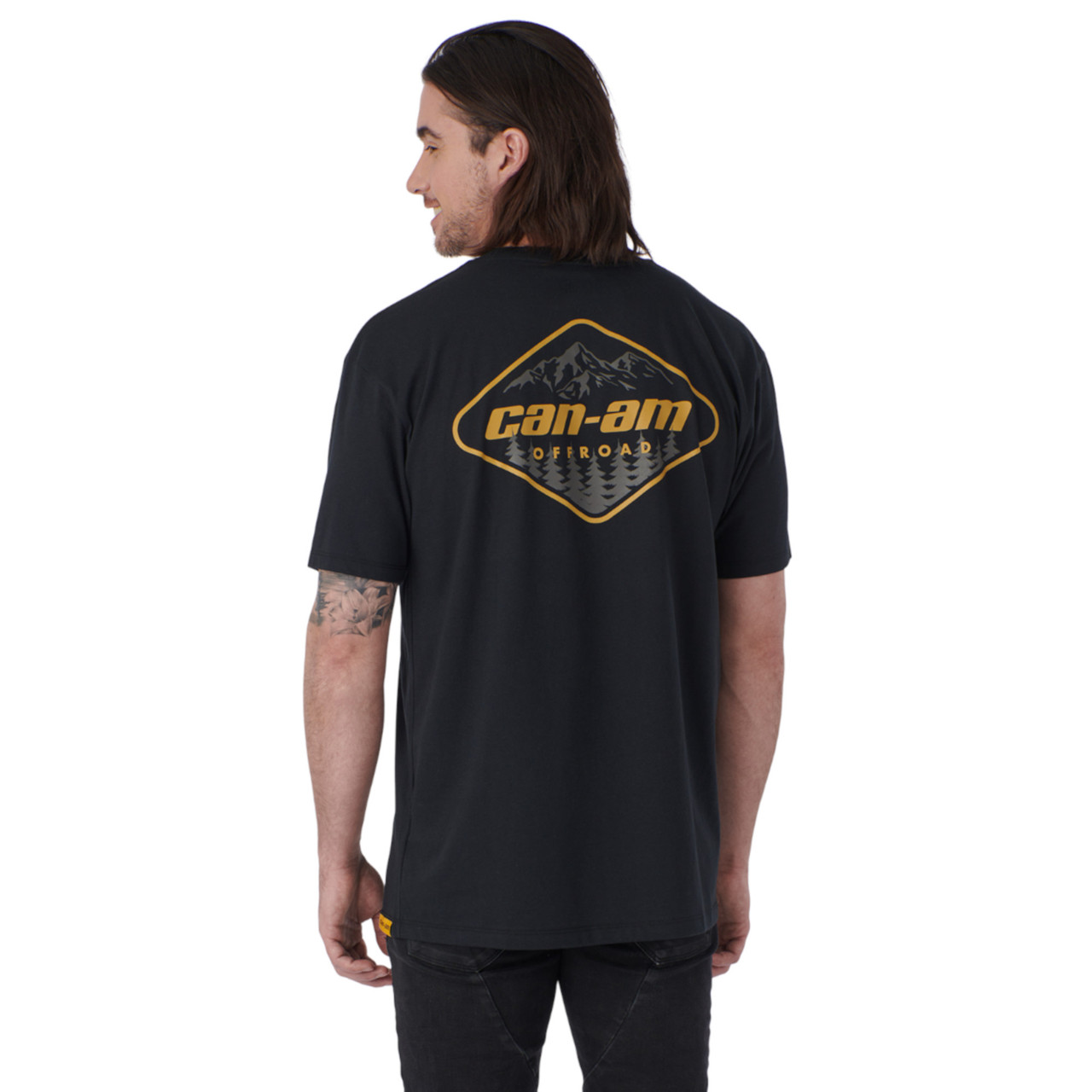 Can-Am New OEM, Men's 2XL Polyester Branded Off-Road T-Shirt, 4547591490