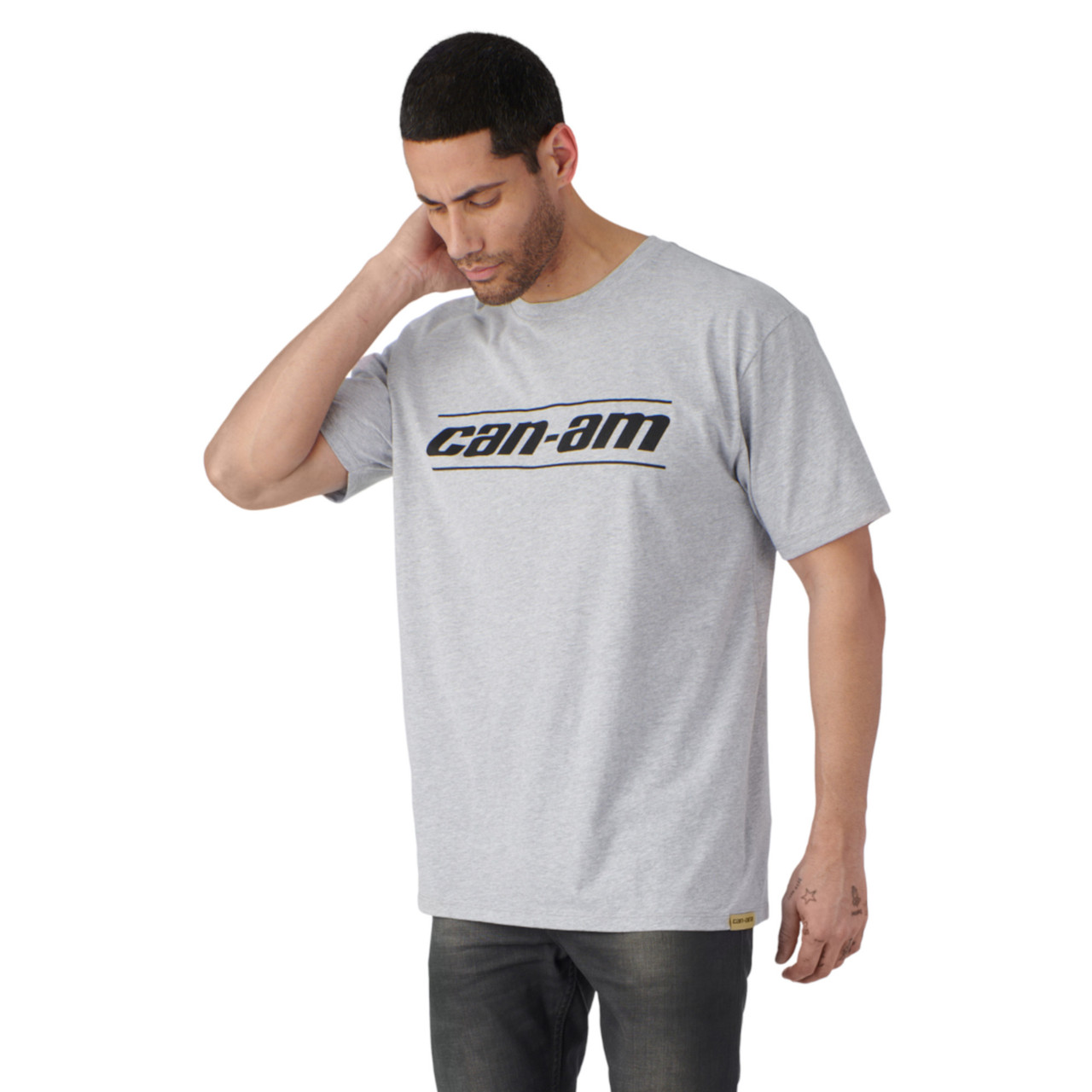 Can-Am New OEM, Men's Extra Large Cotton Signature Branded T-Shirt, 4547541227