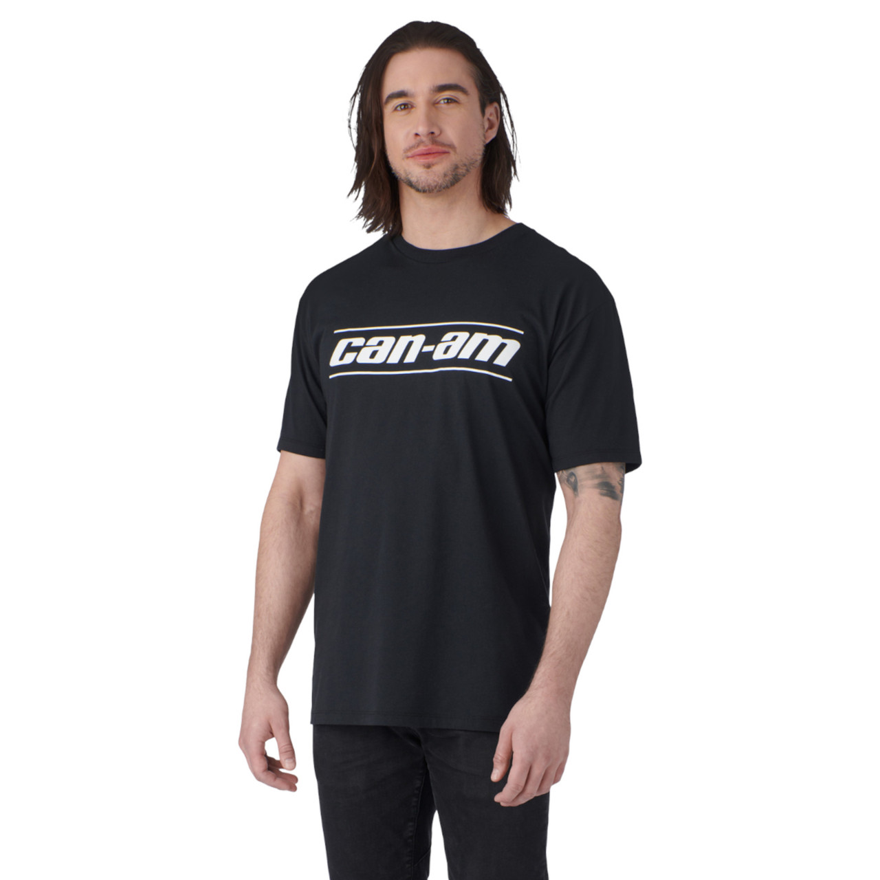 Can-Am New OEM, Men's Large Cotton Signature Branded T-Shirt, 4547540990