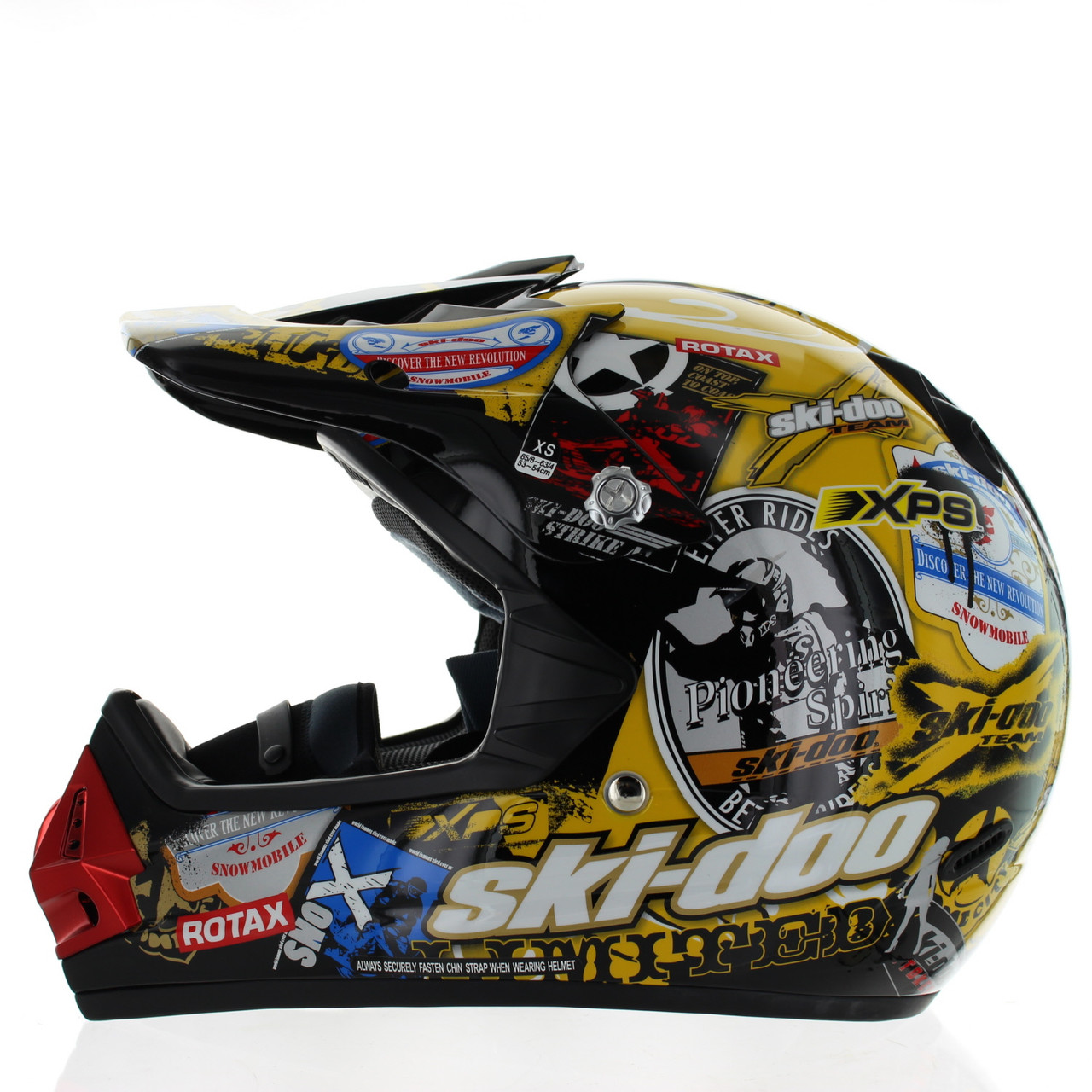 BRP New OEM Ski-Doo Snowcross Limited Edition Graphic Helmet Small, 4474020210