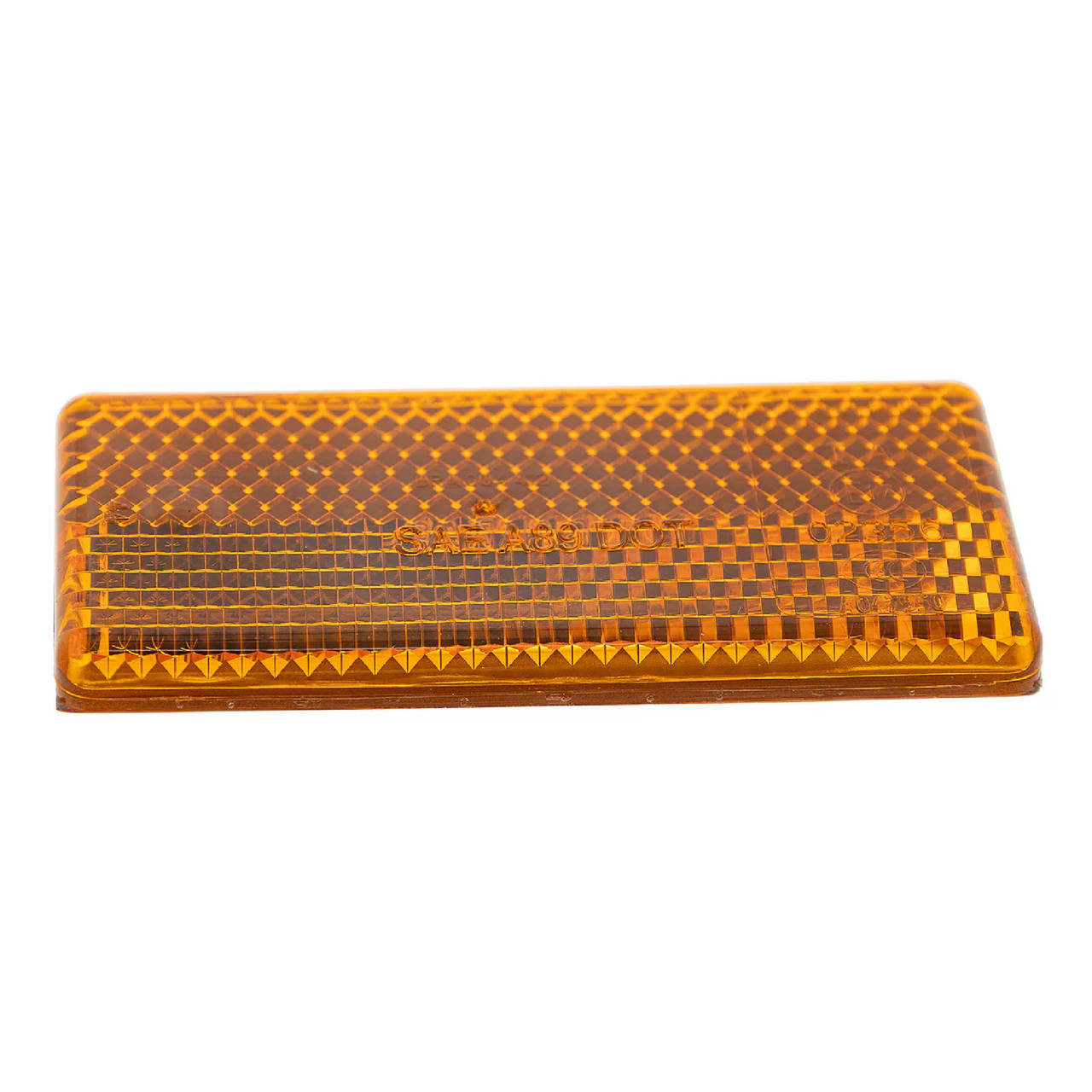 Ski-Doo OEM Amber Reflector with Adhesive Backing, 520002680