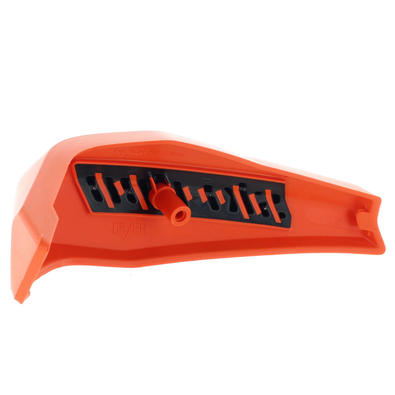 Ski-Doo New OEM Right Hand Orange Handguard Cap, 517305615