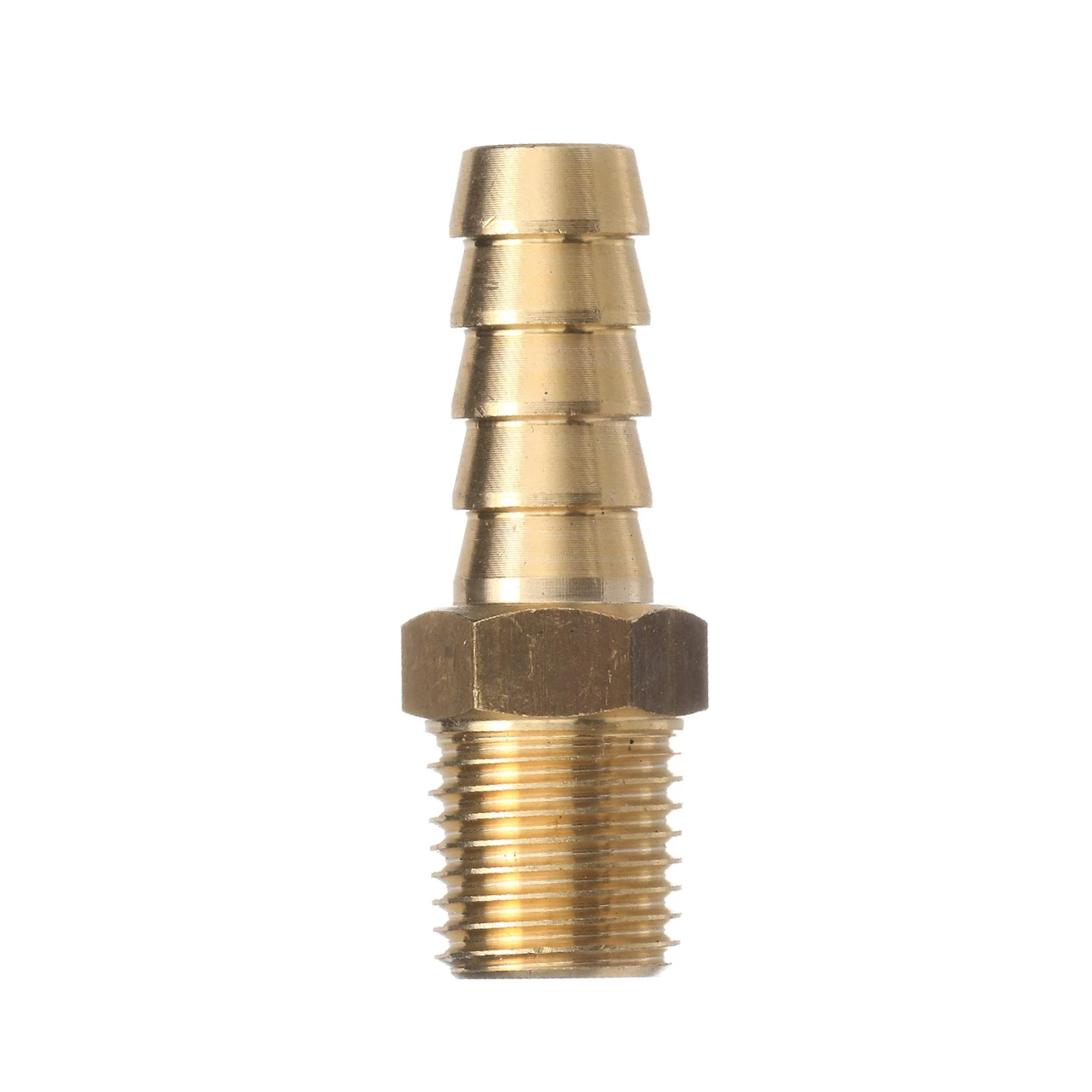 Seachoice New Brass Male Hose Barb (3/8 X1/4), 50-20821