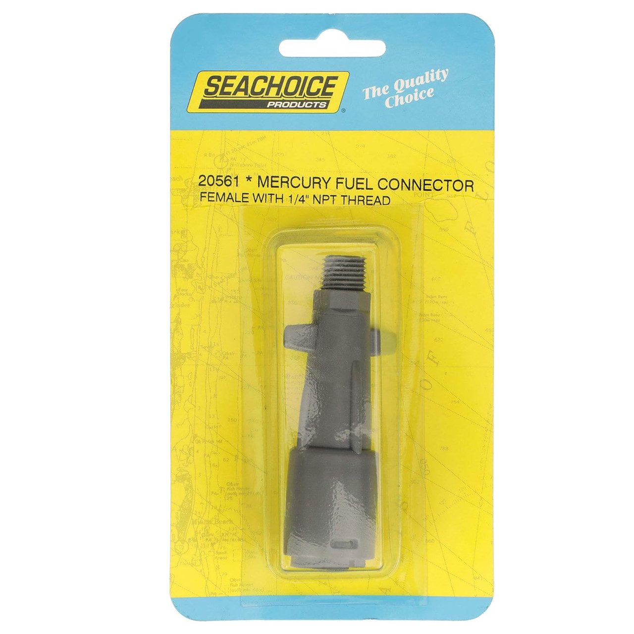 Seachoice New Mercury Fuel Connector Female, 50-20561