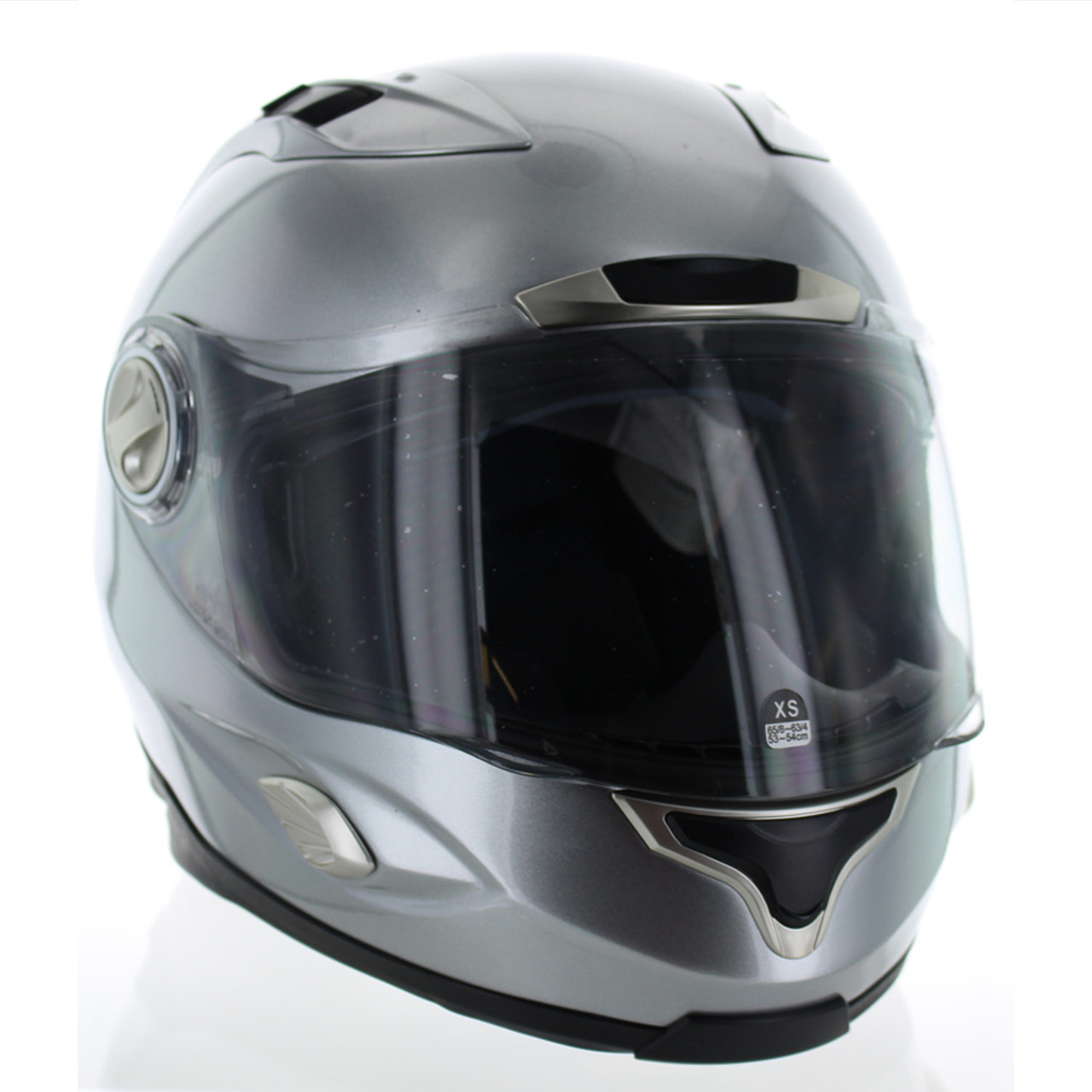 Can-Am New OEM, Spyder Extra Small Stylish GSX-2 Silver Helmet, 4459950208