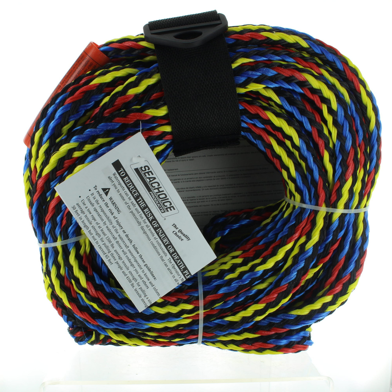 Seachoice New, 4 Rider-Tube Tow Rope, 60 Feet, 50-86744