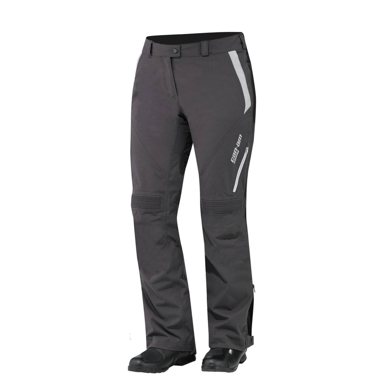 Can-Am Spyder New OEM Ladies Caliber Pants 8 Charcoal Grey, 4415362807