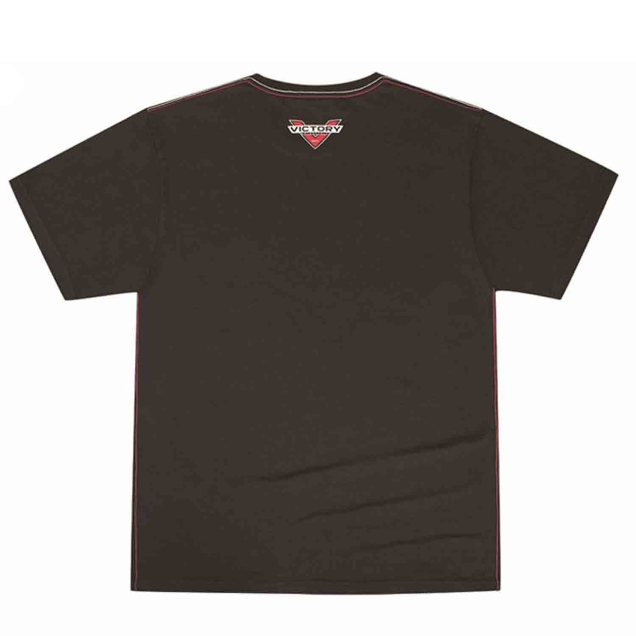 Victory Motorcycle New OEM Men's Black Power Logo Tee Shirt, Small, 286798102