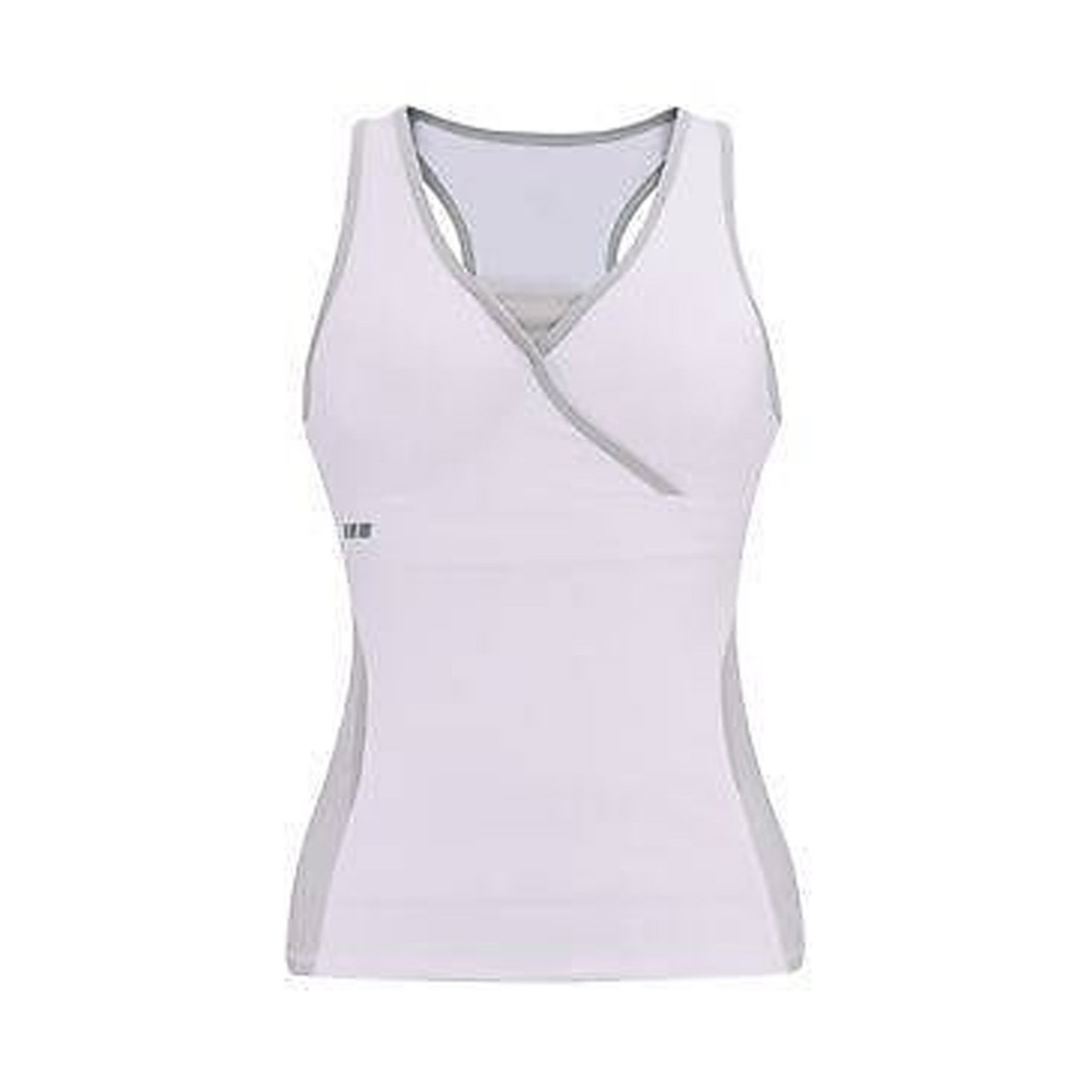 Can-Am New OEM Women's Small White Stripe Tank Top, 4533530401