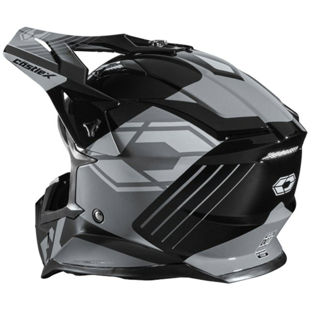 Castle X New Unisex Black Medium CX200 Sector Helmet, 35-5174