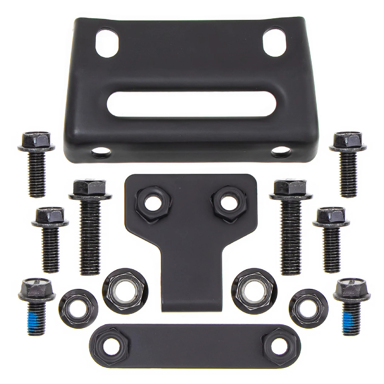 Polaris OEM Matte Black Front High Coverage Bumper for RZR, 2884732-458