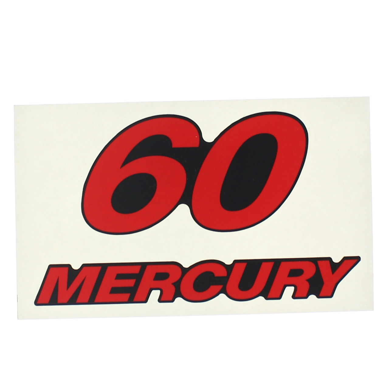 Mercury Marine New OEM Quicksilver Merc 60 Electric Decal Set, 37-811212A00