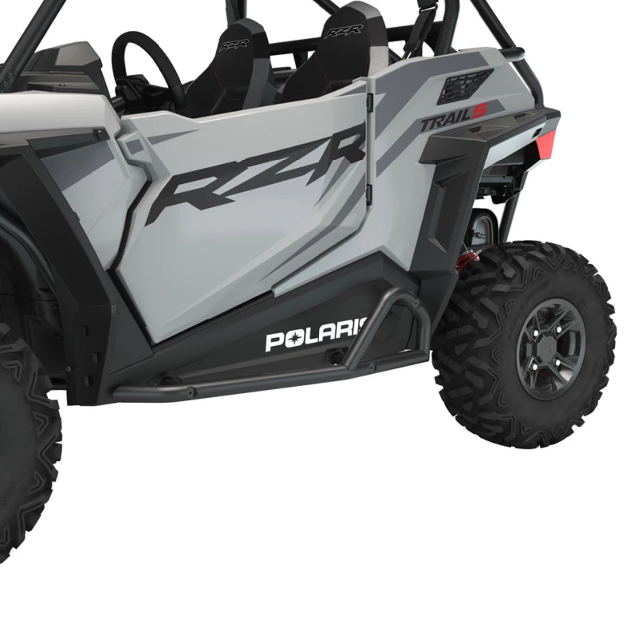 Polaris New OEM Extreme Kick-Out Rock Sliders, 2879456-458