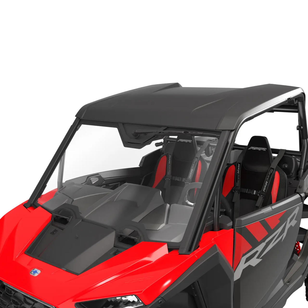 Polaris OEM Full Vented Glass Windshield, 2884545