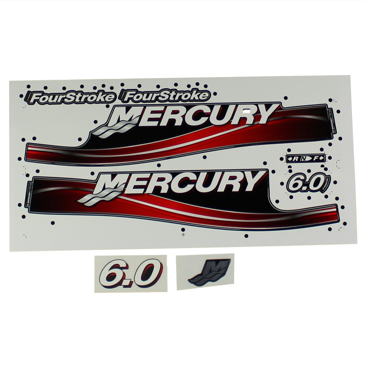 Mercury Marine/Mercruiser  New OEM Quicksilver 4-Stroke Decal Set, 37-804769A05