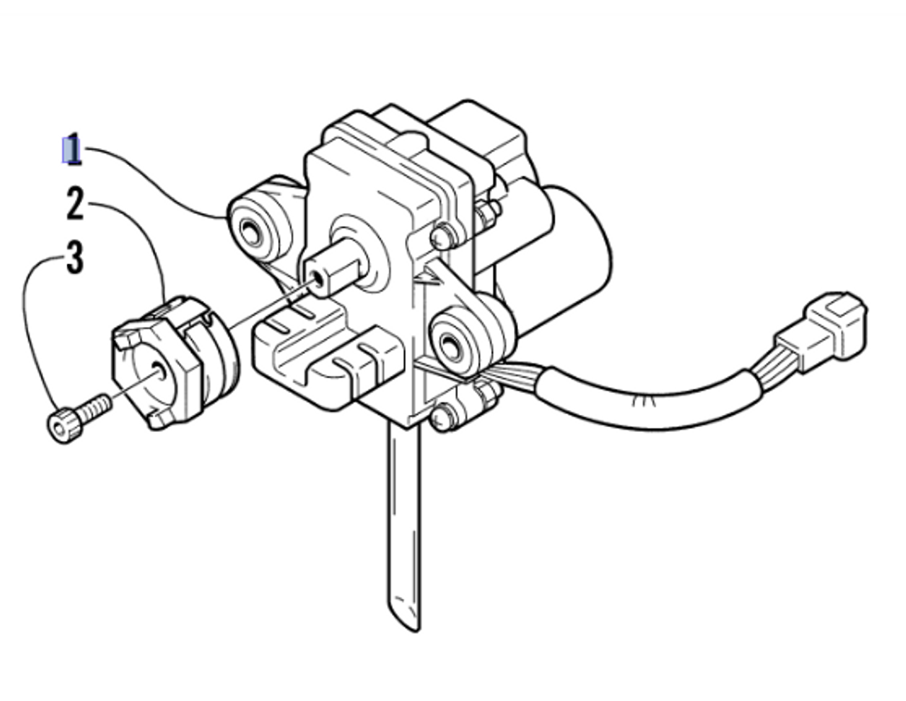 Arctic Cat ZRT,Triple Touring,600 Servomotor Ay New OEM