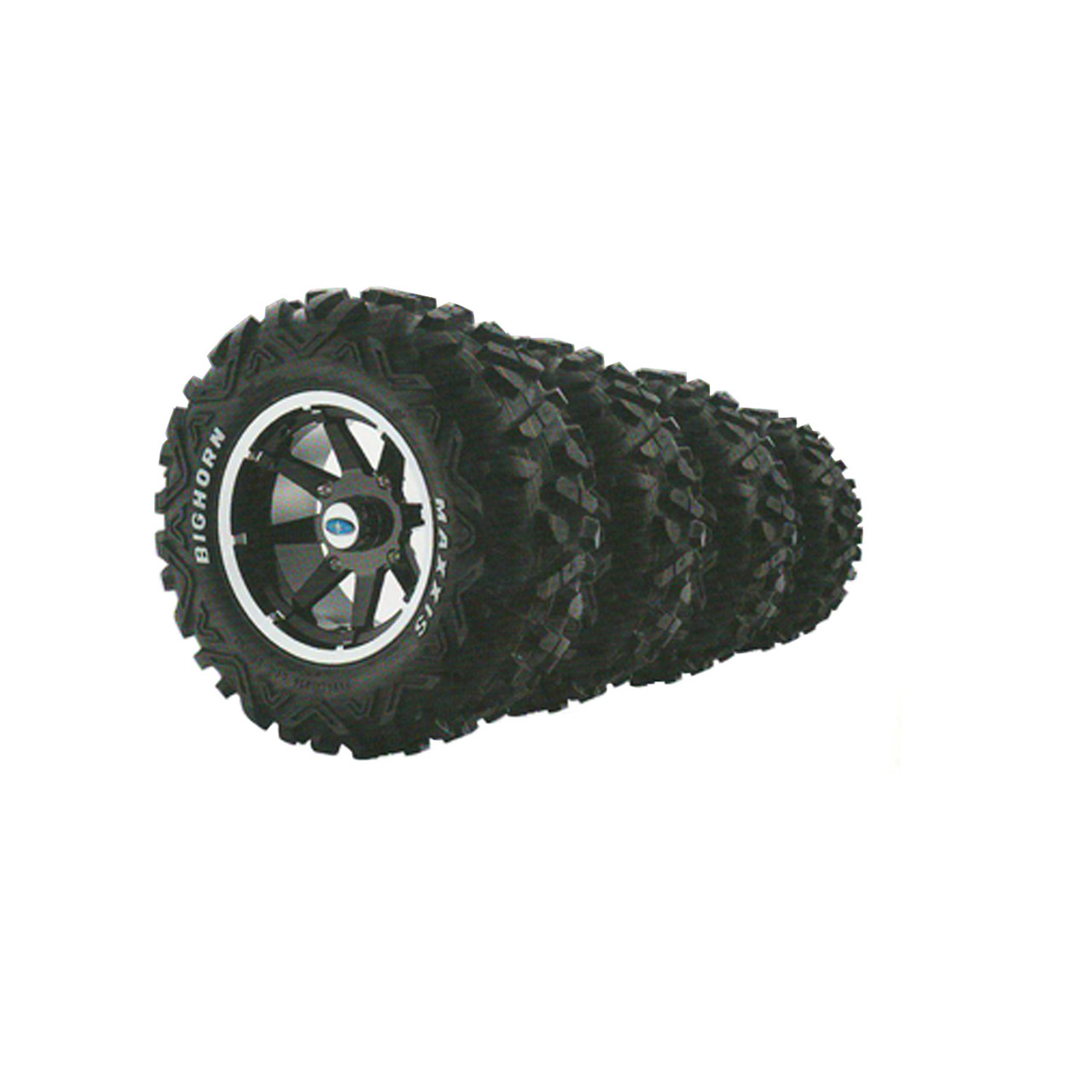Polaris New OEM RGR RZR, 26/ 14" Maxxis Bighorn/Crusher Tire/Wheel Set, 2876907