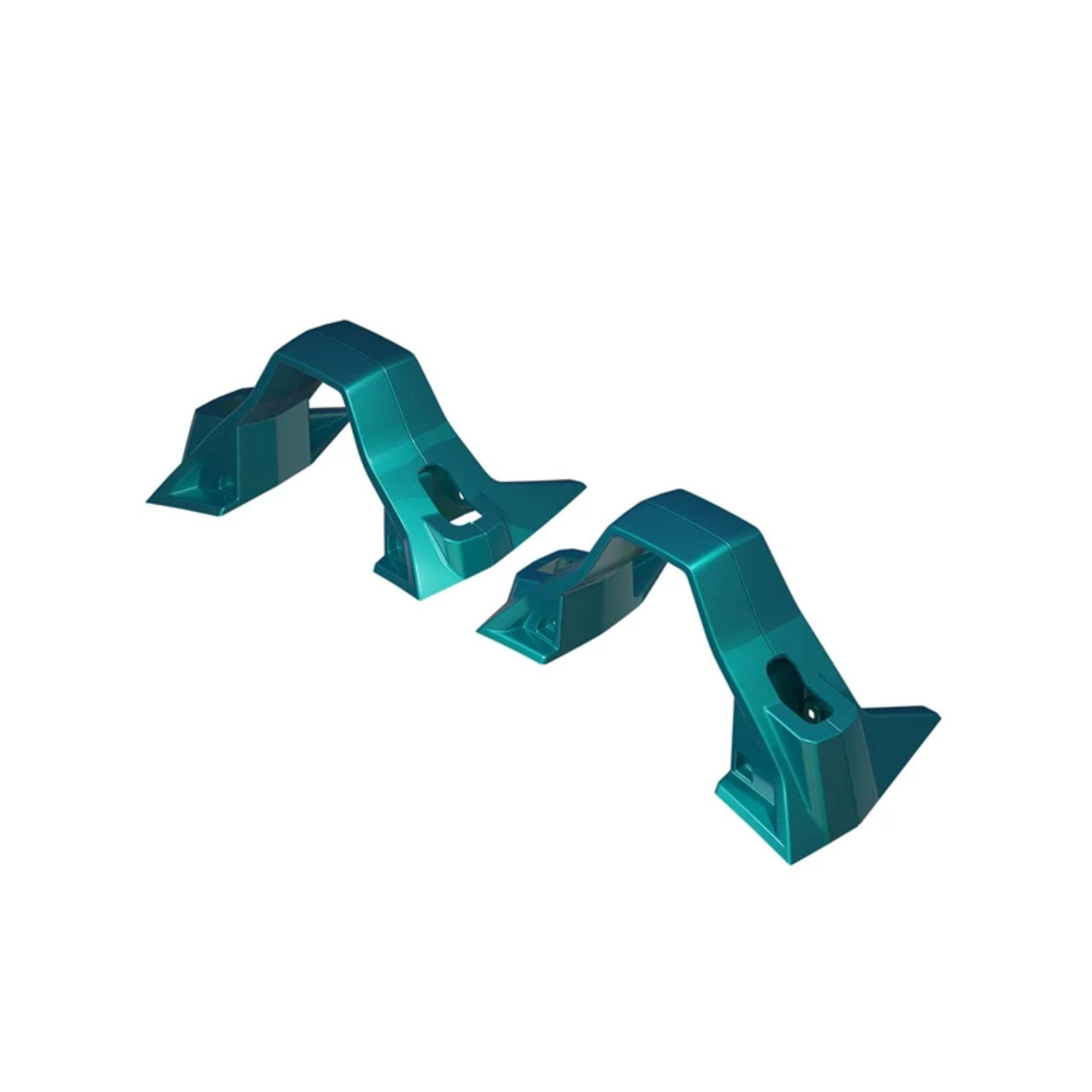 Polaris New OEM Pacific Teal Painted Lower Hoop Accent Kit, 2882419-882
