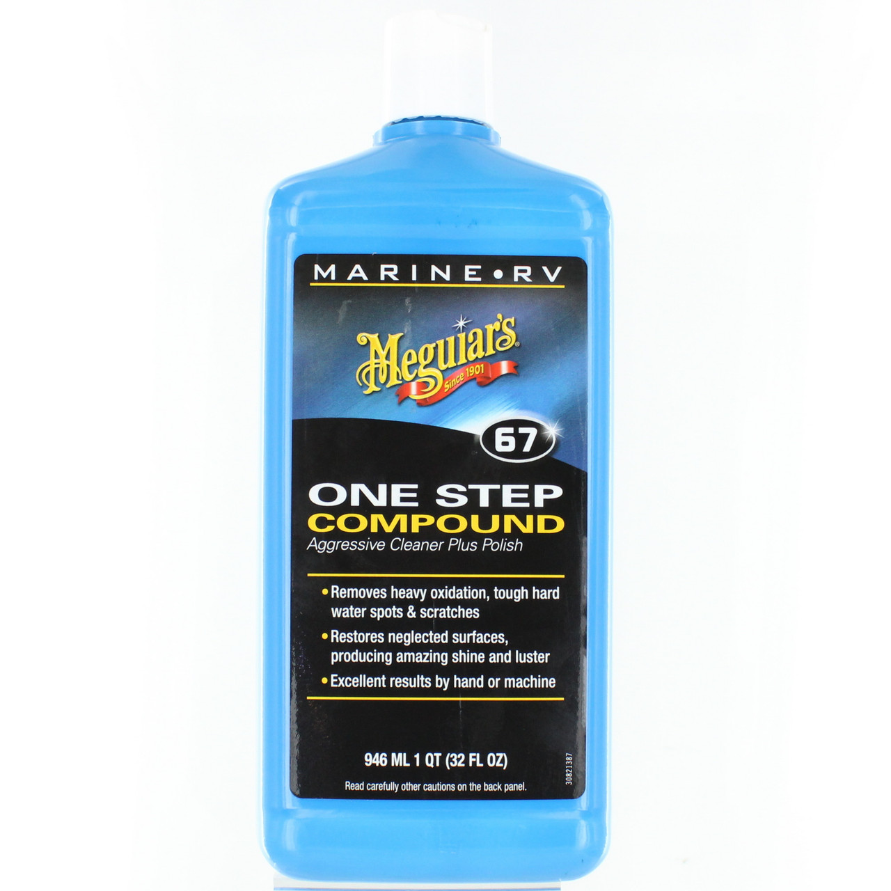 Meguiars New One Step Compound Cleaner 1 Quart, 290-M6732