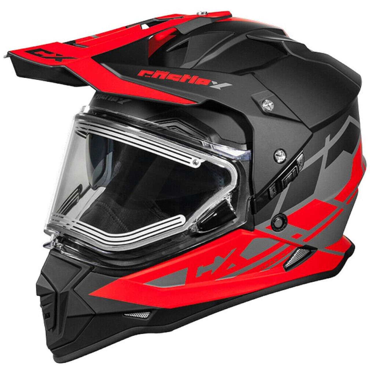 Castle X New Red Mode SV Trance Helmet With Electric Shield, 35-23916