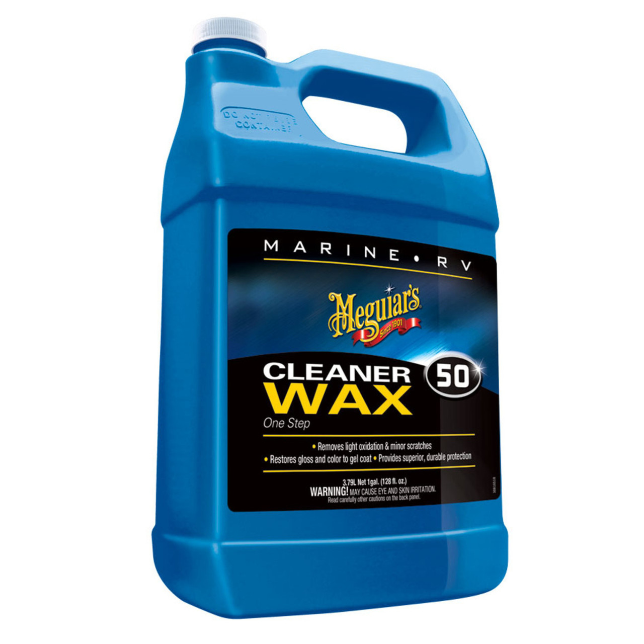 Meguiars New One Step Cleaner Wax Gallon, 290-M5001