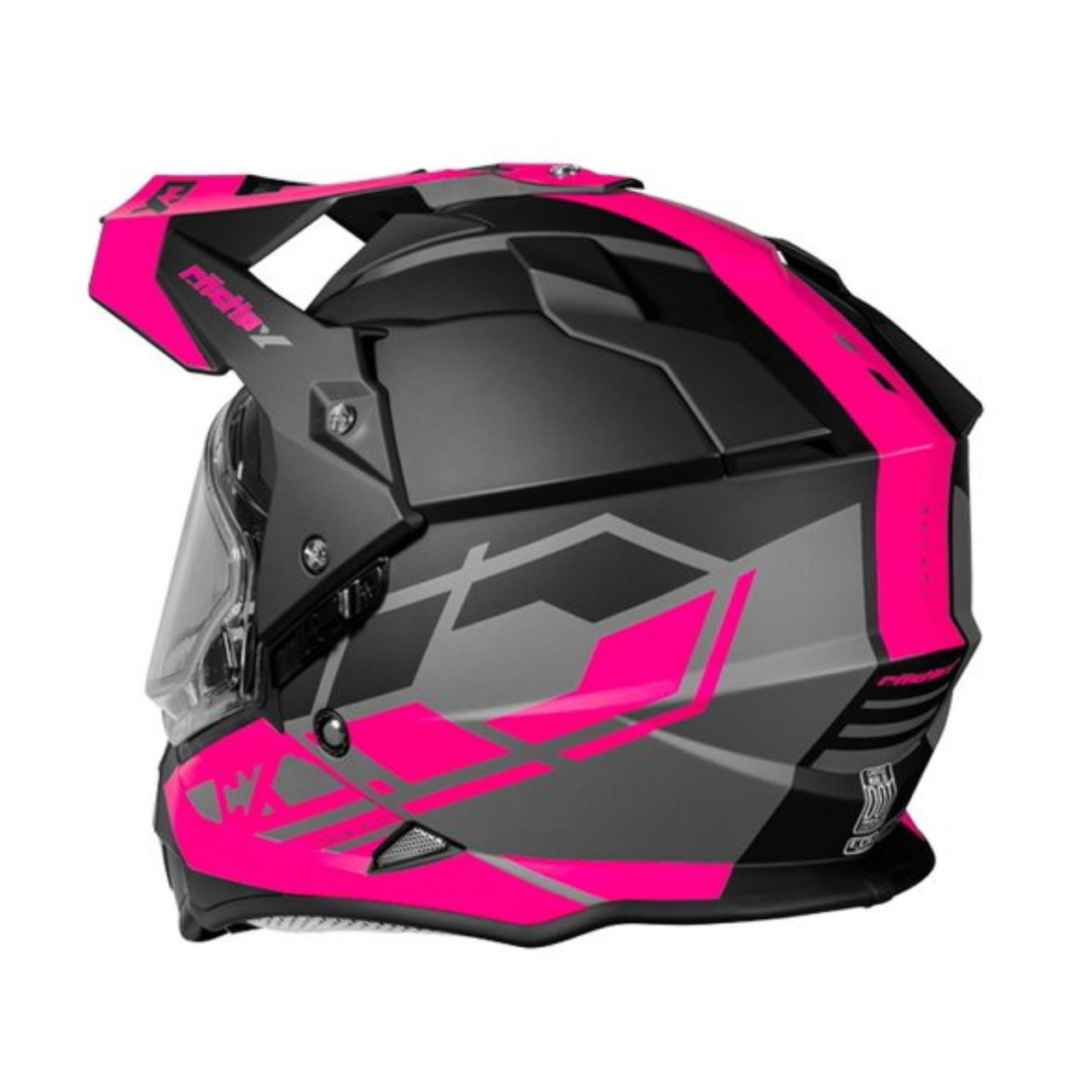 Castle X New Pink Mode Trance Dual Sport w/Electric Shield Small, 35-23982