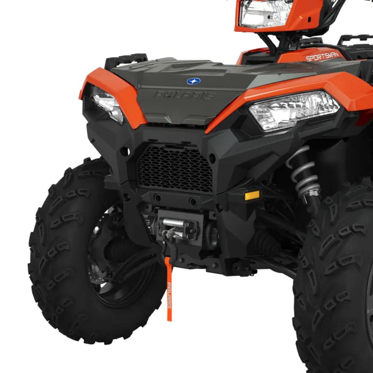 Polaris ATV New OEM HD 2,500 lb. Winch with Steel Cable, 2889469, 2880433