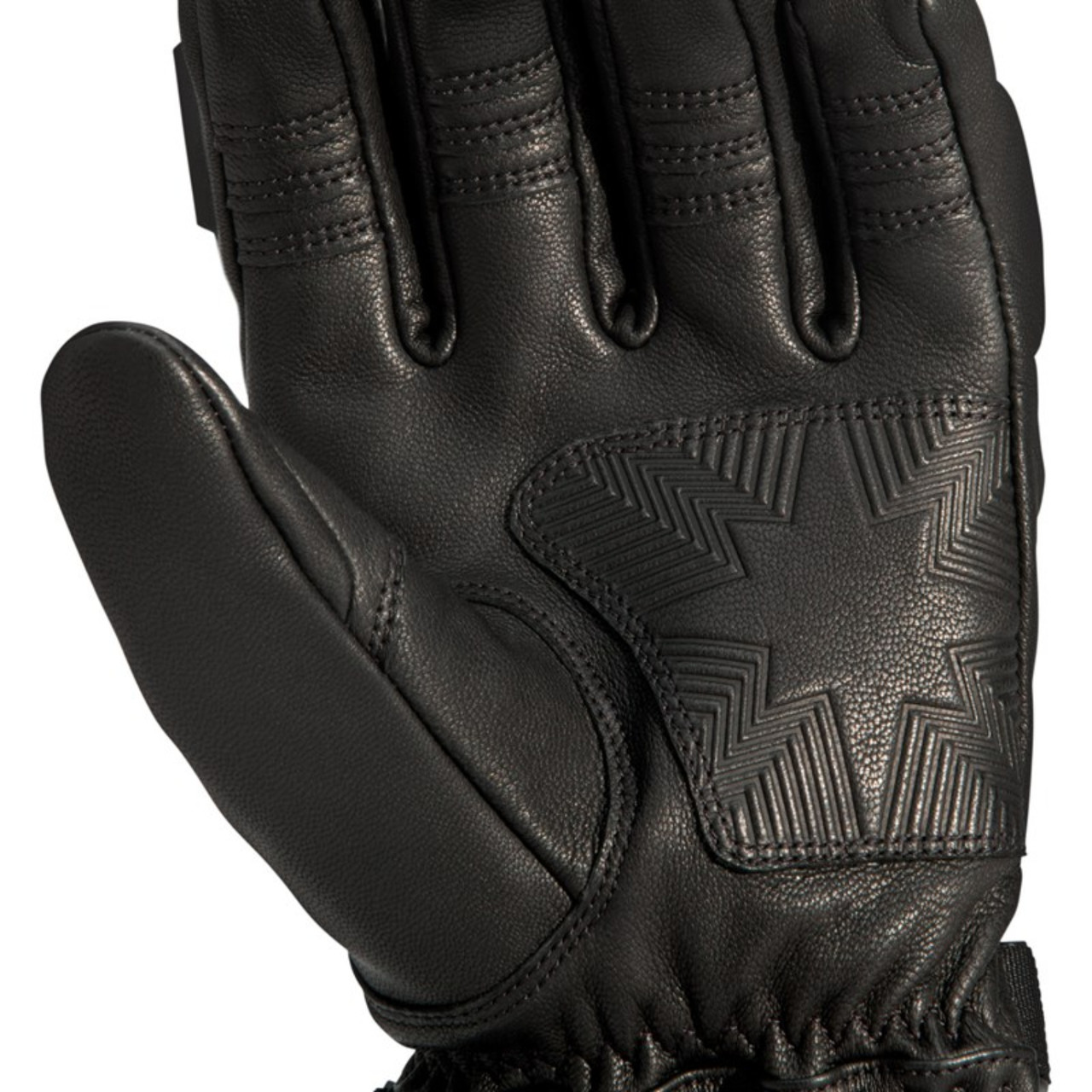 Polaris New OEM Black Insulated Reinforced Leather Titan Glove, 286248002