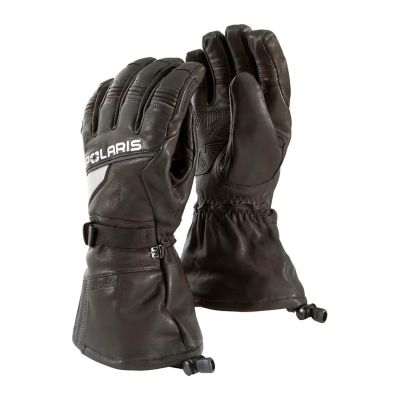 Polaris New OEM Men's X-Large Leather Gloves, 286248009