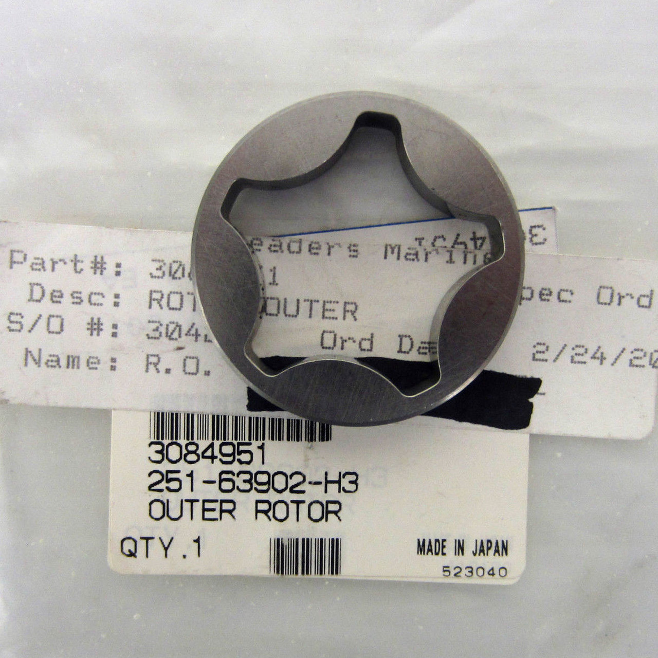 Polaris New OEM ATV Oil Pump Outer Rotor Sportsman,Magnum,Scrambler