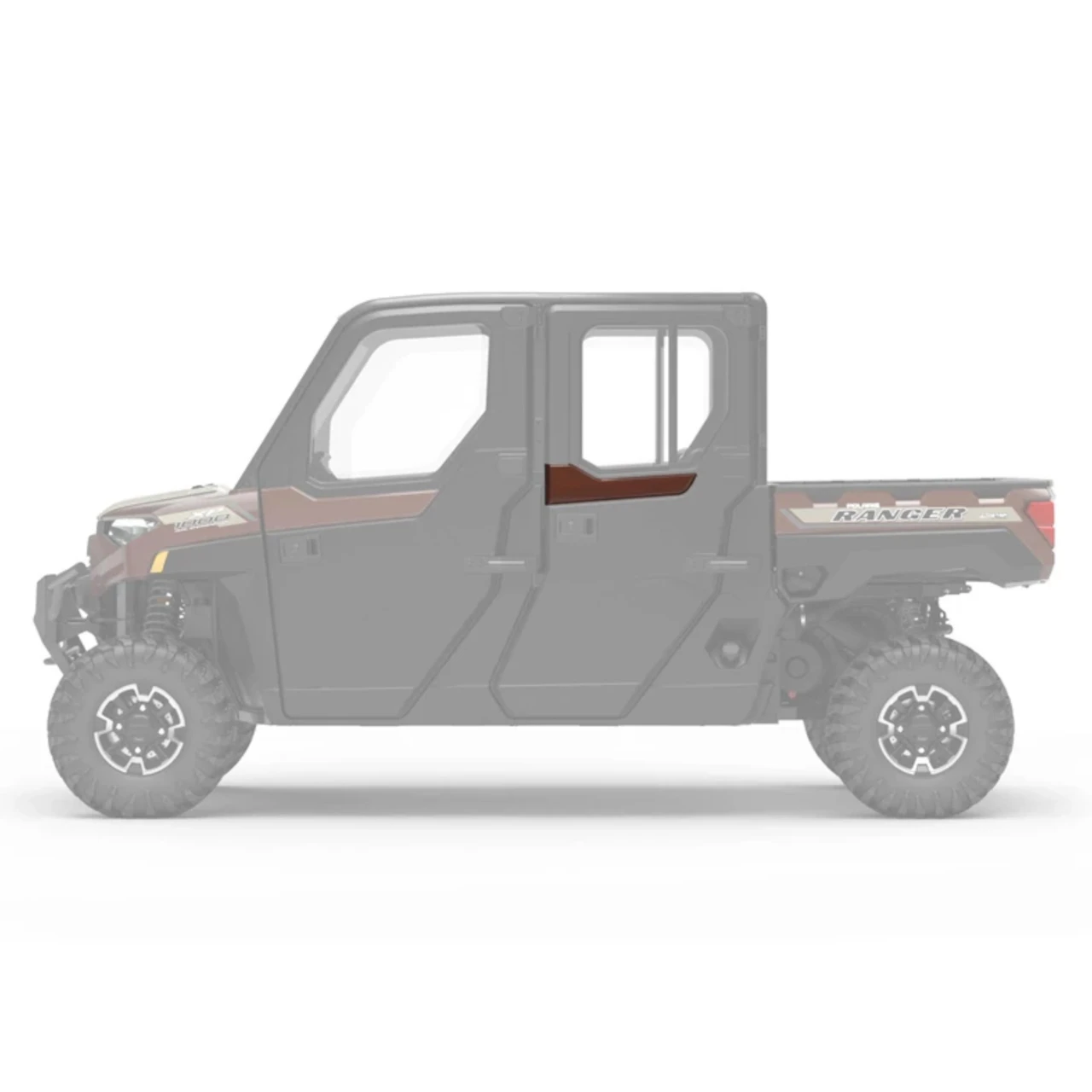 Polaris New OEM UV Protected Rear Exterior Door Accent Panel, 2883829-754