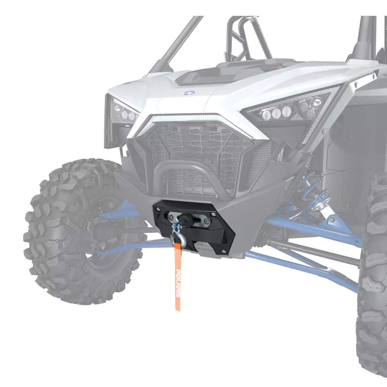 Polaris OEM Pro HD 4500lb. Winch with Rapid Rope Recovery, 2883758