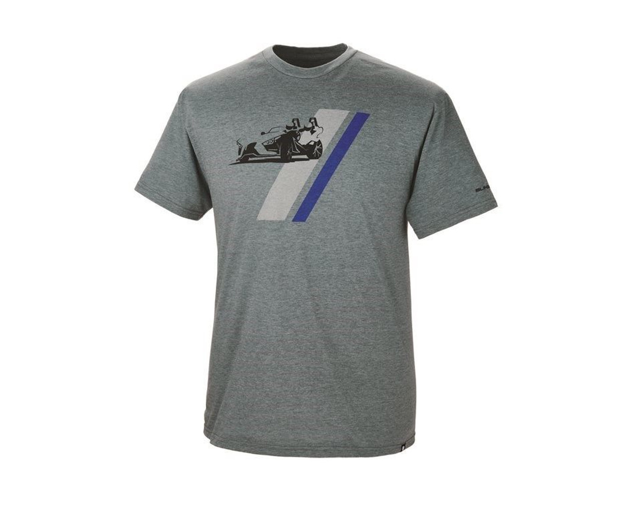 Polaris Slingshot Gears 4 Fears Short Sleeve T-Shirt Grey Men's Large, 286791206