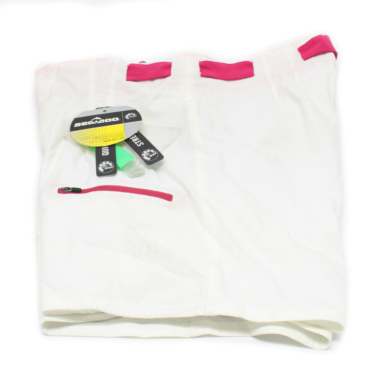 Sea-Doo New OEM Ladies Pulse Boardshorts White Size 10, 2863563001