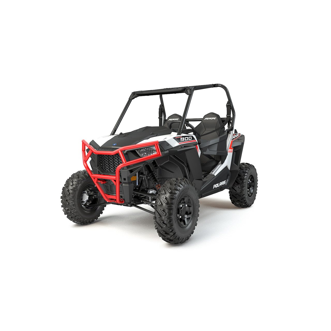 Polaris OEM Front Deluxe Bumper, Red, 2881591-293