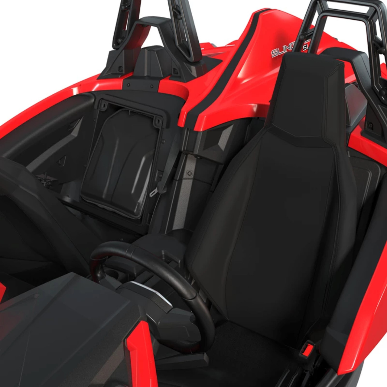 Polaris OEM Slingshot Spacious Rear Seat Overnight Passenger Bag, 2884994
