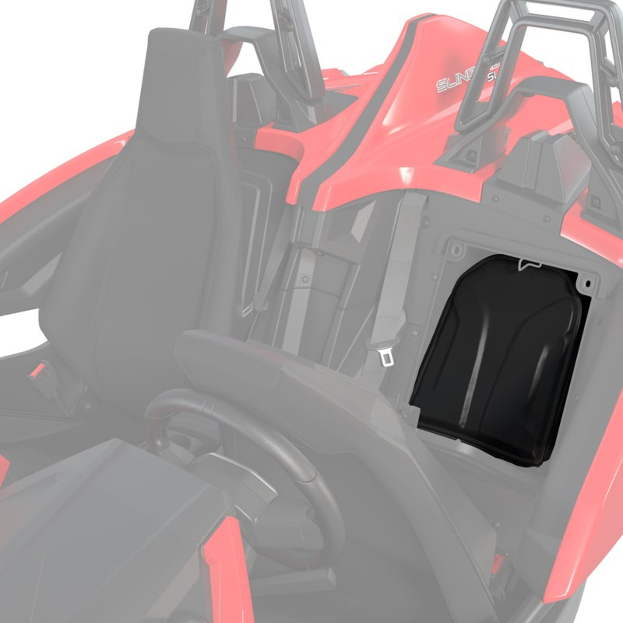 Polaris New OEM Slingshot Spacious Rear Seat Overnight Driver Bag, 2884993