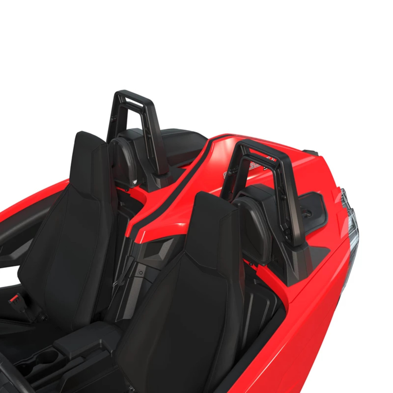 Polaris New OEM 2015-2022 Black Roll Hoop Storage Bags, Slingshot, 2884990